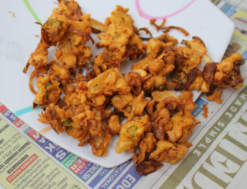 Garlic, Ginger & Onion pakodas – When back to back movies is the plan