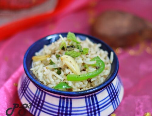 Garlicky Brown Rice