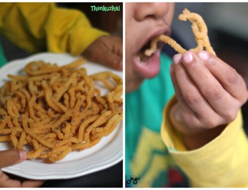 “Happy Deepavali to all” – enjoy Thenkuzhal – A Savoury Snack