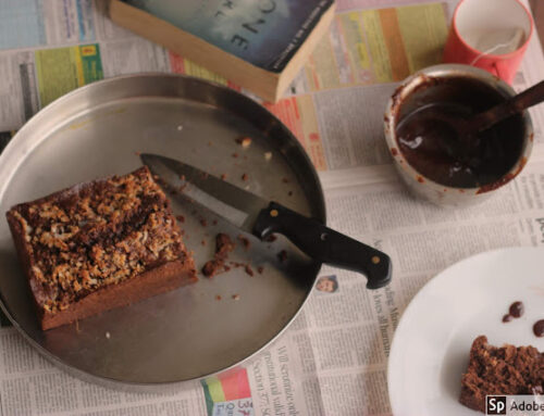 Chocolate ~ Coconut Pound Cake